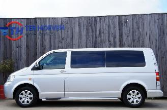 damaged passenger cars Volkswagen Transporter T5 2.5 TDi Lang Dubbele Cabine Airco Cruise Trekhaak 96KW Euro 4 2007/8