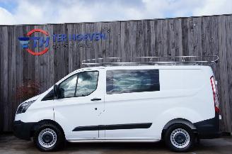 skadebil auto Ford Tourneo Custom 2.2 TDCi Dubbele Cabine L1H1 Airco Trekhaak 74KW Euro 5 2016/7