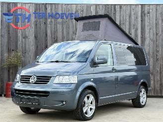 krockskadad bil camper Volkswagen  T5 Multivan 1.9 TDI Aufstelldach Klima Navi AHK 7-Sitzer 2007/2