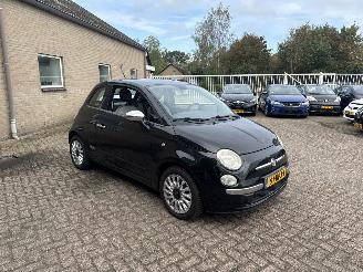 uszkodzony samochody osobowe Fiat 500 1.2 Lounge 2009/1