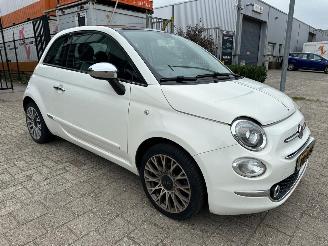 damaged passenger cars Fiat 500 1.2 Lounge 2016/5