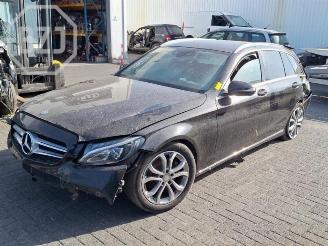 Vrakbiler auto Mercedes C-klasse C Estate (S205), Combi, 2014 / 2021 C-220 CDI BlueTEC, C-220 d 2.2 16V 2017/9
