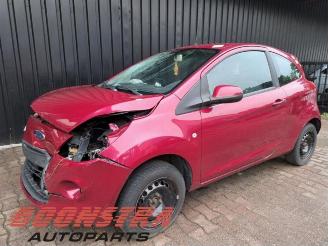 krockskadad bil auto Ford Ka Ka II, Hatchback, 2008 / 2016 1.2 2009/7