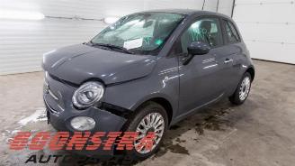 Vrakbiler auto Fiat 500 500 (312), Hatchback, 2007 1.0 Hybrid 2020/4