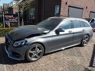 krockskadad bil auto Mercedes C-klasse 180 AMG Line Business Solution 2017/4