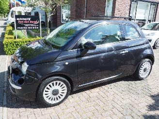 krockskadad bil auto Fiat 500 1.2 Lounge Automaat 2010/5