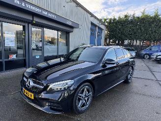 Schadeauto Mercedes C-klasse C180 115KW AUTOMAAT AMG LINE 2018/9