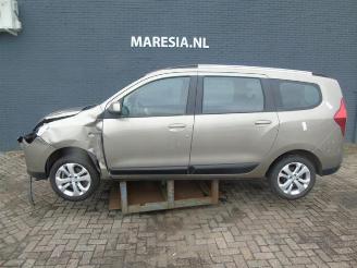 Vrakbiler auto Dacia Lodgy Lodgy (JS/SD0J), MPV, 2012 1.5 dCi FAP 2014/4
