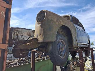 Damaged car Mercedes  180D Ponton 1955/1