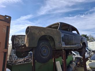 Vaurioauto  passenger cars Mercedes  180D Ponton 1955/1