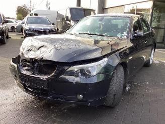 Coche siniestrado BMW 5-serie 5 serie (E60), Sedan, 2003 / 2010 523i 24V 2005/12
