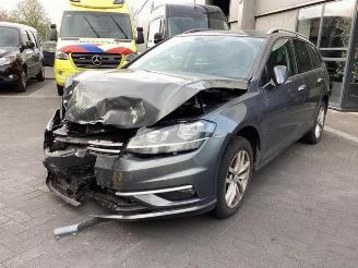 Vrakbiler auto Volkswagen Golf Golf VII Variant (AUVV), Combi, 2013 / 2021 1.0 TSI 12V BlueMotion Technology 2018/10