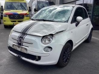 Coche siniestrado Fiat 500 500 (312), Hatchback, 2007 0.9 TwinAir 85 2011/8