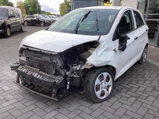 Vrakbiler auto Kia Picanto Picanto (TA), Hatchback, 2011 / 2017 1.0 12V 2014/4