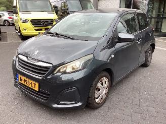 Damaged car Peugeot 108  2014/11