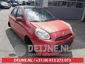 Salvage car Nissan Micra Micra (K13), Hatchback, 2010 / 2016 1.2 12V DIG-S 2012/11