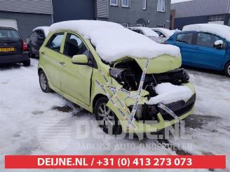 krockskadad bil auto Kia Picanto Picanto (TA), Hatchback, 2011 / 2017 1.2 16V 2011/3