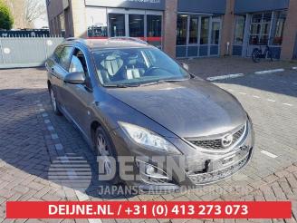 Vrakbiler auto Mazda 6 6 SportBreak (GH19/GHA9), Combi, 2008 / 2013 2.2 CDVi 16V 130 2012/11