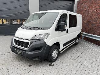 krockskadad bil bedrijf Peugeot Boxer 2.2 BlueHDI L1-H1 DUBBELCABINE AIRCO/CAMERA/CRUISE 2020/6