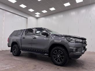krockskadad bil bedrijf Toyota Hilux 2.8 D-4D Autom. 4WD DC Navi Clima 2023/4