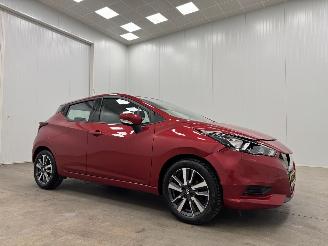 Voiture accidenté Nissan Micra 1.0 Acenta 5-drs Airco 2017/9