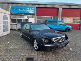Sloopauto Mercedes S-klasse S (W220), Sedan, 1998 / 2005 3.2 S-320 18V 2000/6
