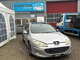 Coche siniestrado Peugeot 407 407 SW (6E), Combi, 2004 / 2010 2.0 16V 2008/6