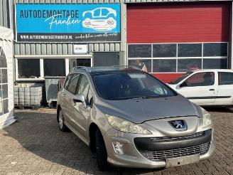 demontáž osobní automobily Peugeot 308 308 SW (4E/H), Combi 5-drs, 2007 / 2014 1.6 16V THP Autom. 2008/10