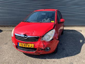 damaged passenger cars Opel Agila  2009/10