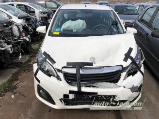 Vrakbiler auto Peugeot 108 108, Hatchback, 2014 1.0 12V VVT-i 2019/6