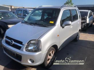 krockskadad bil auto Opel Agila Agila (A), MPV, 2000 / 2007 1.2 16V 2003/10