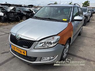 Uttjänta bilar auto Skoda Fabia Fabia II Combi, Combi 5-drs, 2007 / 2014 1.2 TDI 12V Greenline 2011/3