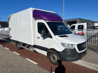 krockskadad bil bedrijf Mercedes Sprinter 315 CDI 110KW KOFFER LAADKLEP LBW AUTOM.  KLIMA 2022/11