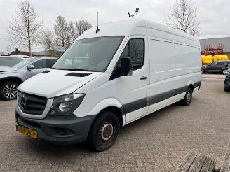 skadebil bedrijf Mercedes Sprinter 314 CDI 105KW MAXI L3H2 AIRCO KLIMA EURO6 2016/12