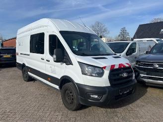 krockskadad bil bedrijf Ford Transit 350 2.0 TDCI 120KW DC 6P MAXI L4H3 RWD KLIMA  58000KM! 2024/5