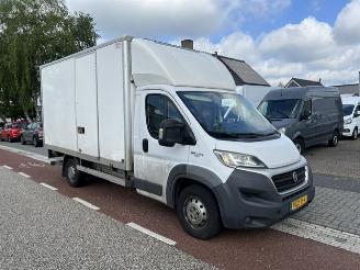krockskadad bil bedrijf Fiat Ducato 2.3 MJ 96KW KOFFER LAADKLEP LBW EURO6 KLIMA 2017/4