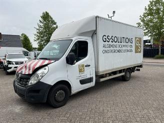 krockskadad bil bedrijf Renault Master 2.3 DCI 125KW KOFFER LAADKLEP LBW KLIMA EURO6 2019/10