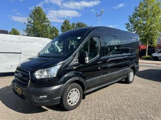 krockskadad bil bedrijf Ford Transit 2.0 TDCI 96KW DC L3H2 AIRCO KLIMA EURO6 2020/3