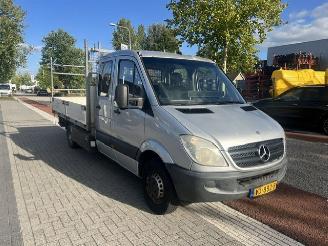 krockskadad bil bedrijf Mercedes Sprinter 516 CDI 120KW 432  DC PICK UP PRITSCHE AIRCO KLIMA 2013/3