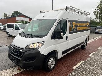 krockskadad bil bedrijf Opel Movano 2.2D 103KW MAXI L3H2  AIRCO KLIMA  58000KM 2024/9