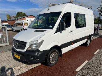 krockskadad bil bedrijf Mercedes Sprinter 514 CDI 105KW DL  DUBBELE CAB. 5P AUT. KLIMA EURO6 2017/6