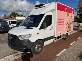 krockskadad bil bedrijf Mercedes Sprinter 314 CDI 105KW KOFFER KUHLUNG CARRIER TIEFKUHLUNG -20 GRD. KLIMA 2021/10