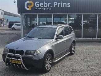 skadebil auto BMW X3 2.5 24V SUV  Benzine 2.495cc 141kW (192pk) 4x4 2004/5