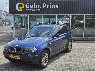 Vaurioauto  passenger cars BMW X3 3.0i xDrive 24V SUV  Benzine 2.979cc 170kW (231pk) 4x4 2003-09/2006-07 (PA91; PA92; PA93) M54B30; 306S3 2004/5