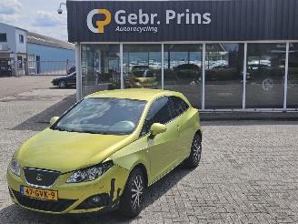 uszkodzony samochody osobowe Seat Ibiza 1.4 16V Hatchback 2Dr Benzine 1.390cc 63kW (86pk) FWD 2008/9