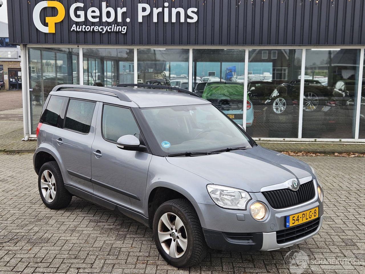Skoda Yeti 1.2 TSI 16V SUV Benzine 1.197cc 77kW (105pk) FWD