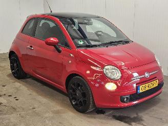 Schadeauto Fiat 500 0.9 TwinAir 85 Hatchback  Benzine 875cc 63kW (86pk) FWD 2011/8