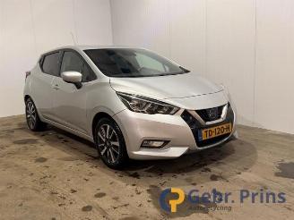 Coche siniestrado Nissan Micra Micra (K14), Hatchback, 2016 / 2025 0.9 IG-T 12V 2018/7