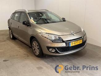 Vrakbiler auto Renault Mégane Megane III Grandtour (KZ), Combi 5-drs, 2008 / 2016 1.5 dCi 110 2013/7