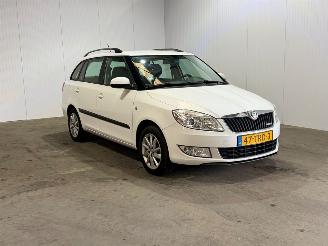 krockskadad bil auto Skoda Fabia 1.2 TDI Greenline 2012/3